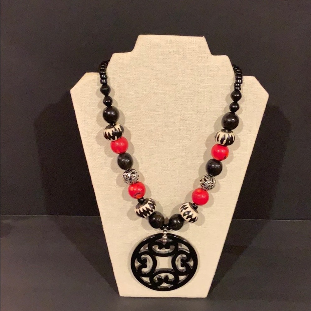African bead necklace